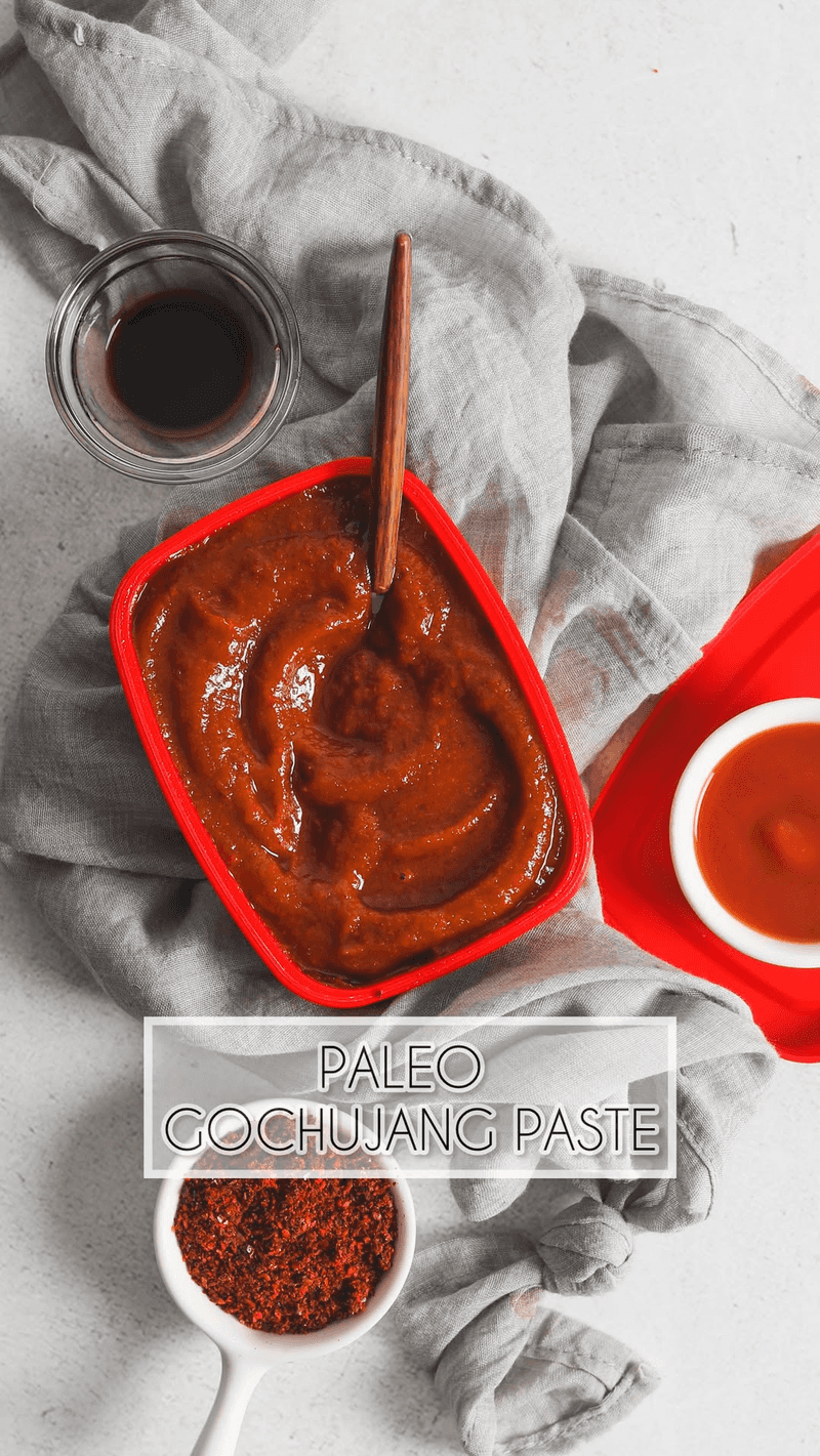 Homemade Gochujang (Korean Spicy Chili Paste)