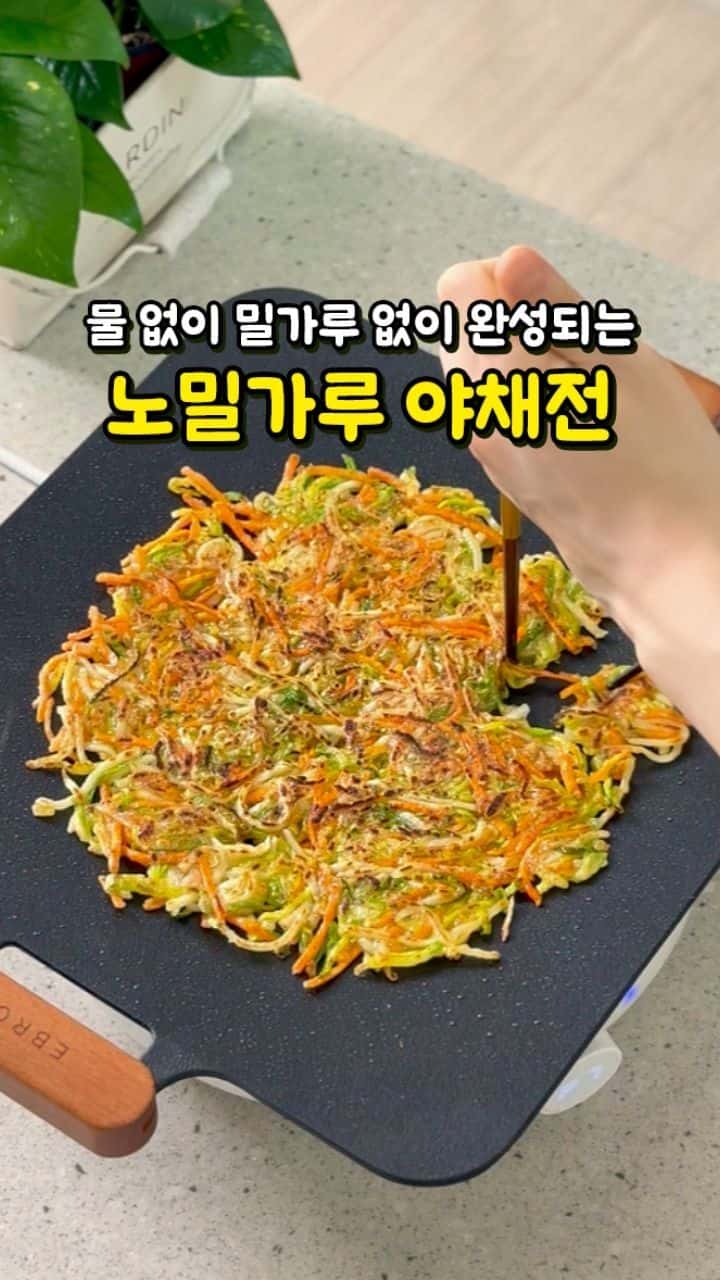 Flour-Free Zucchini Vegetable Pancake