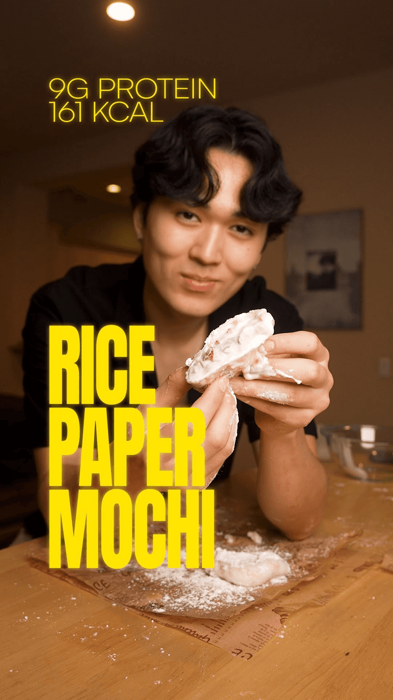 Healthy Rice Paper Mochi