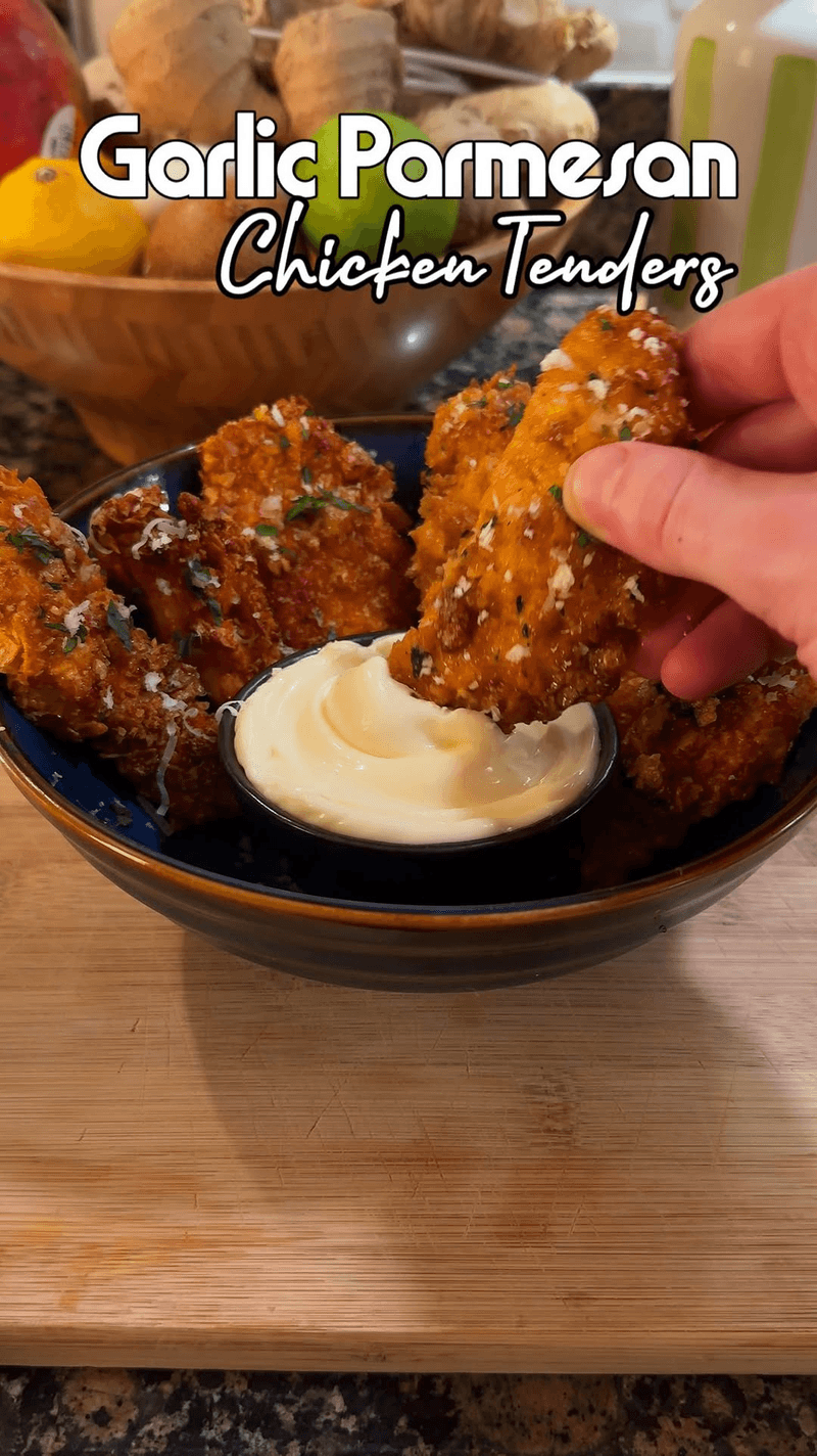Garlic Parmesan Chicken Tenders