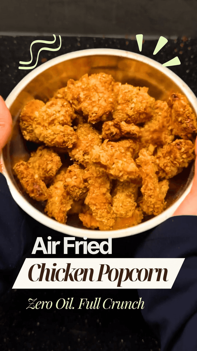 High-Protein KFC-Style Chicken Popcorn