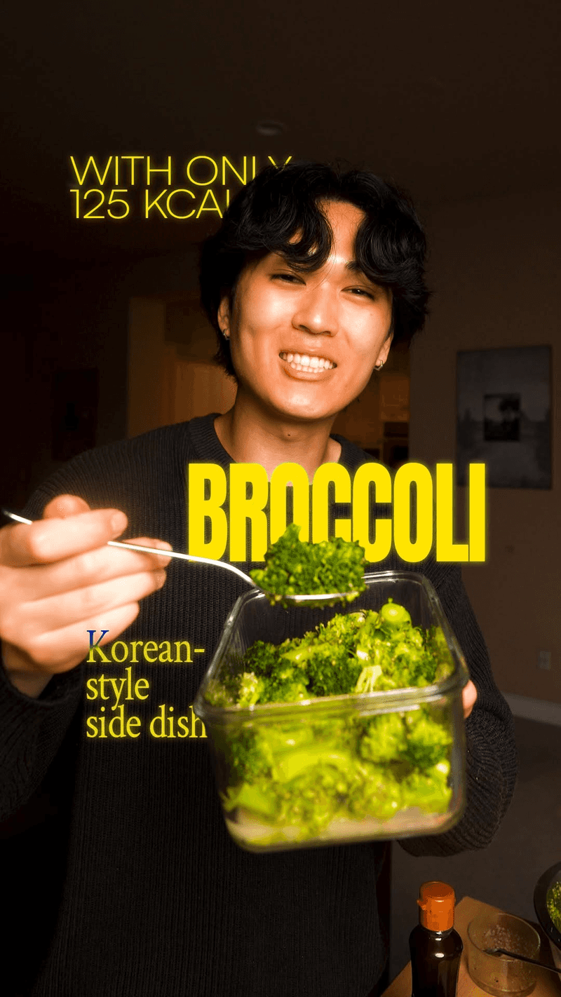 Korean Broccoli Side Dish (Banchan)