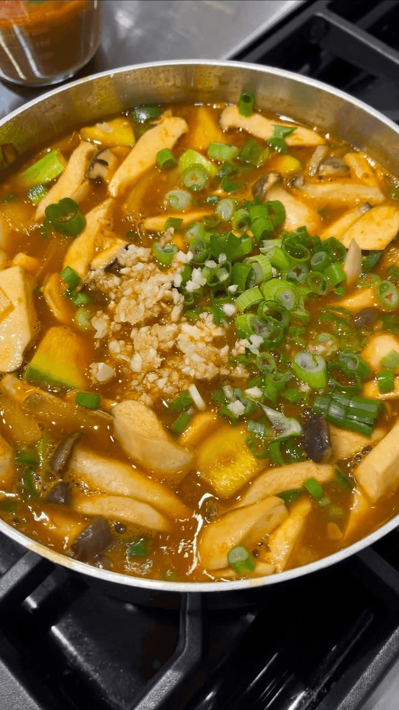 Korean Soy Bean Paste Soup (Doenjang Jjigae)
