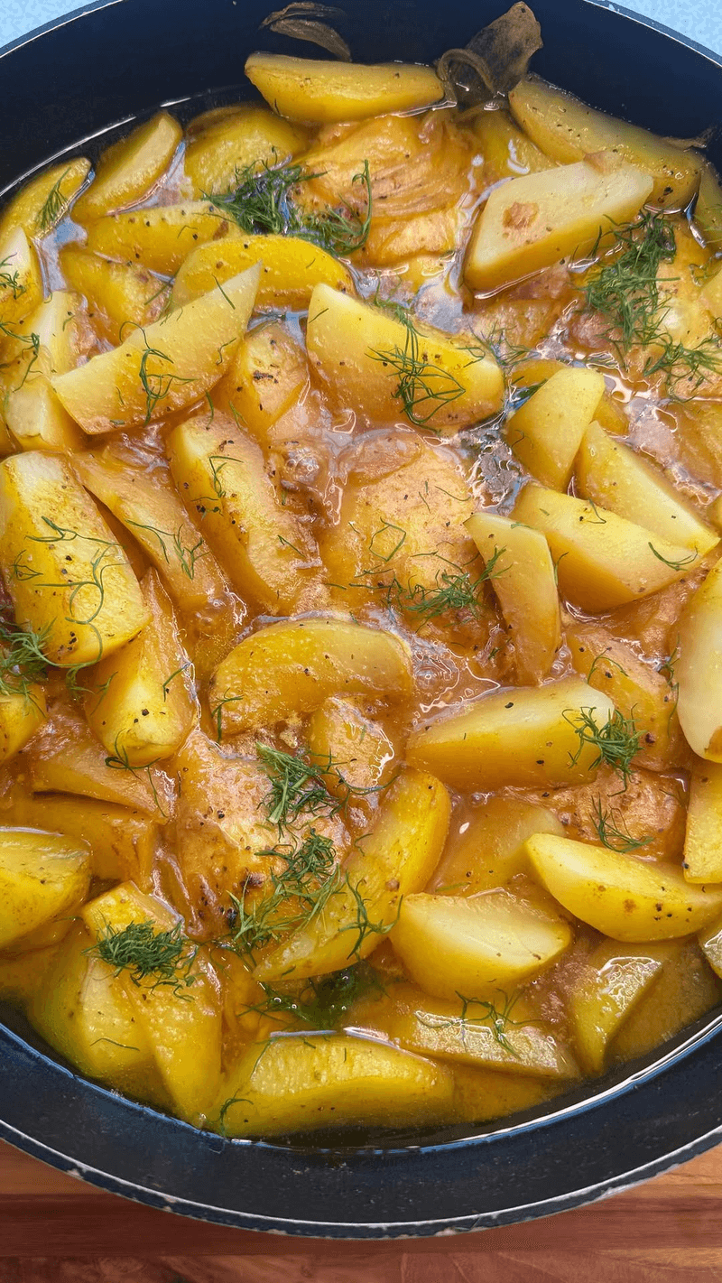 One-Pan Turmeric Chicken and Potatoes