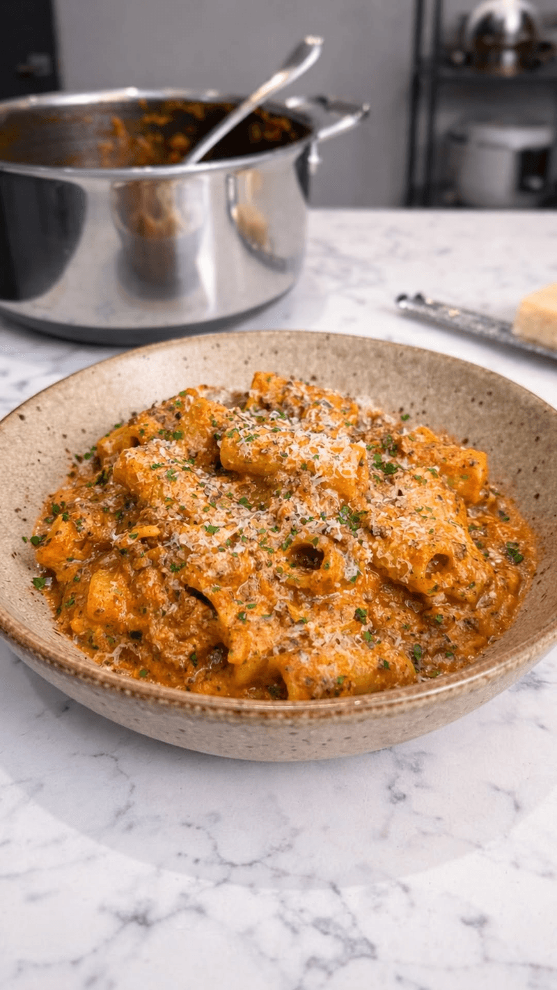 Creamy Paprika Beef Pasta