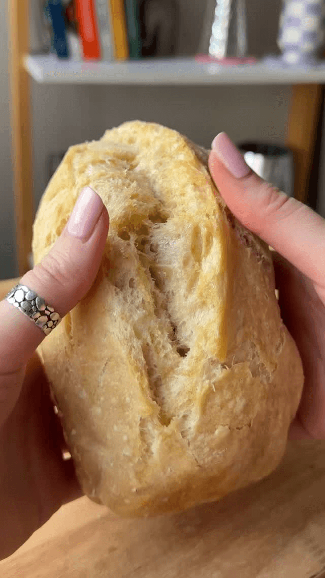 4 Ingredient Artisan Bread