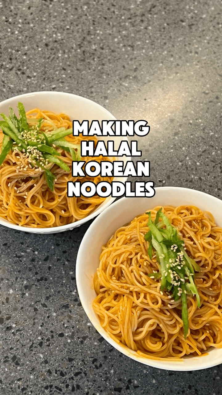 Spicy Bibim Guksu (Korean Spicy Mixed Noodles)