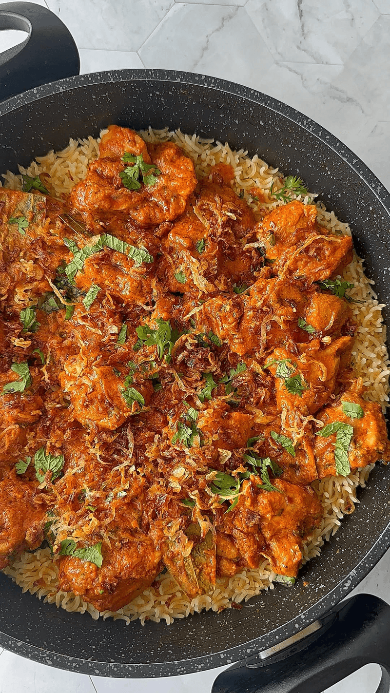 One Pot Chicken Tikka Rice