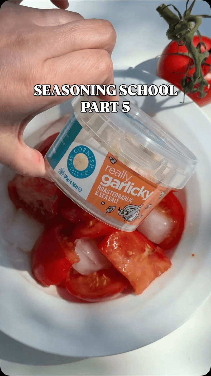 Refreshing Iced Tomato Salad