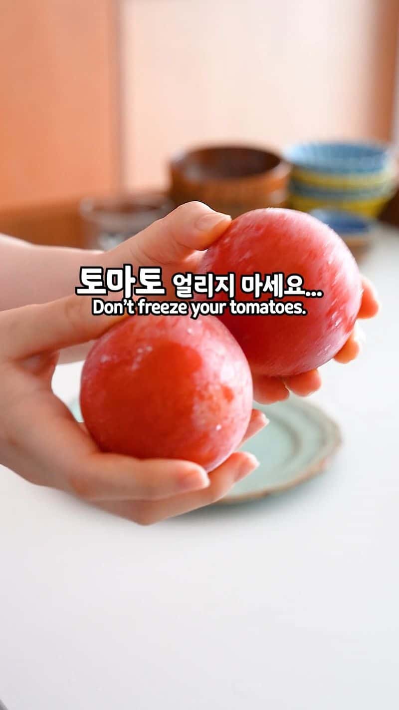 Burrata with Grated Frozen Tomato