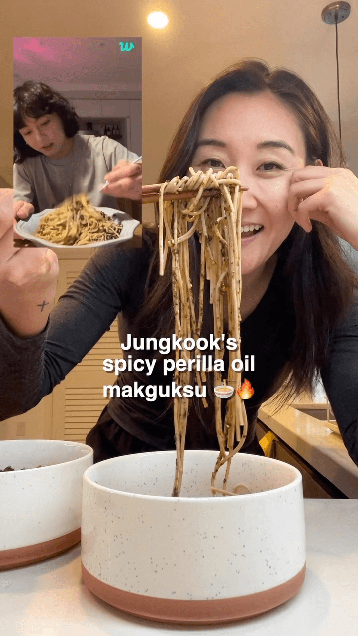 Jungkook's Spicy Perilla Oil Makguksu