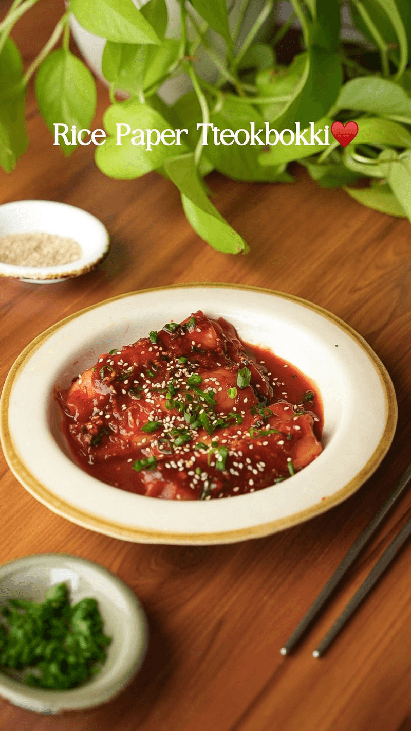 Rice Paper Cheese Tteokbokki