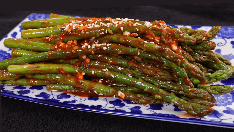 Asparagus side dish (Asparagus-muchim)