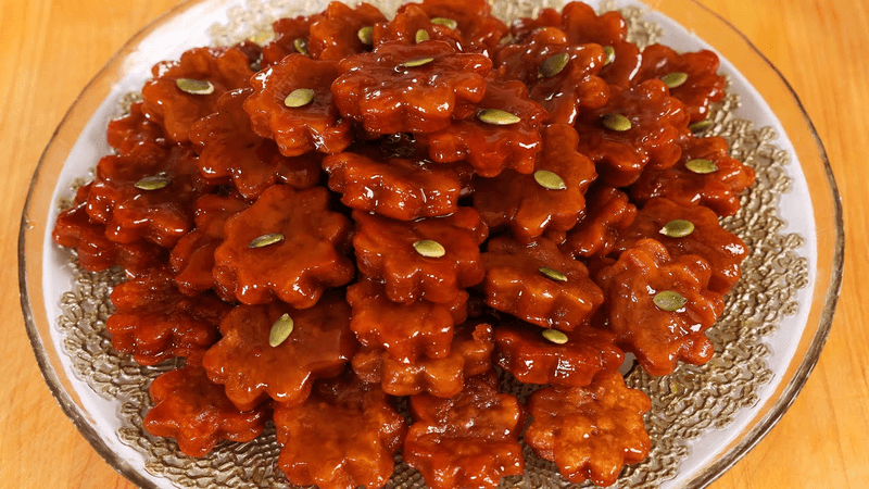 Yakgwa (Korean Honey Cookies)