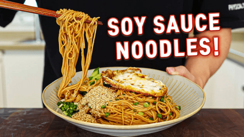 10 Minute Soy Sauce Noodles That Will Change Your LIFE!