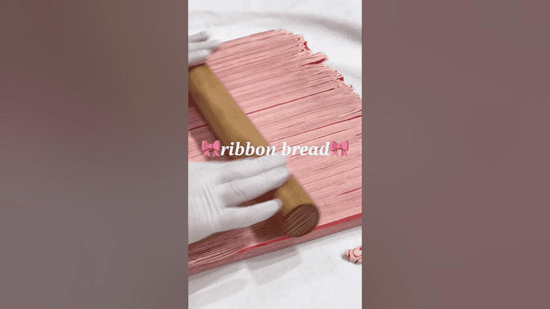 Making Ribbon Bread