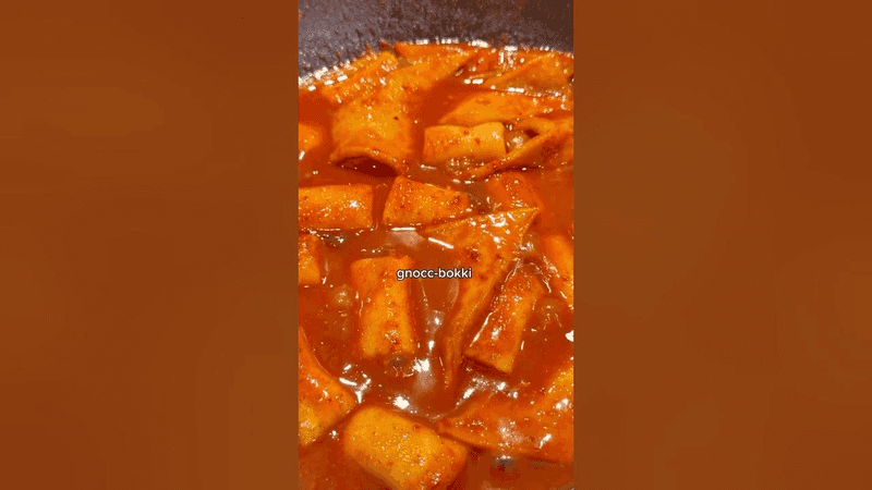 Gnocc-bokki (Ricotta Gnocchi Tteokbokki)