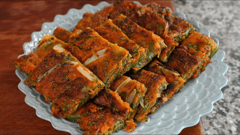 Perilla Leaves Jangtteok (Kkaennip-jangtteok)