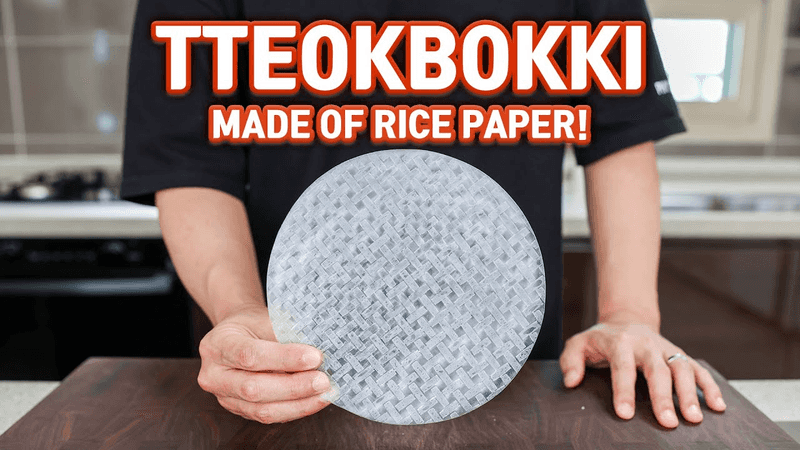 Rice Paper TTEOKBOKKI, Easy but Perfect Spicy Korean Rice Cakes! Cooking Hacks!