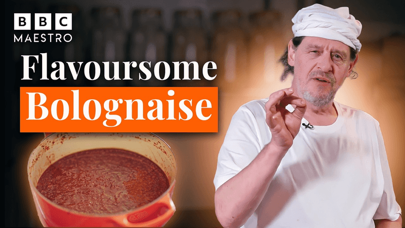 Flavourful step-by-step bolognaise with Marco Pierre White