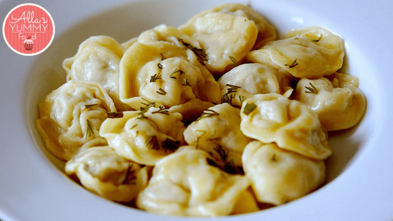 How To Make Russian Pelmeni | Homemade Pelmeni Recipe Dinner Ideas Food Thumbnail