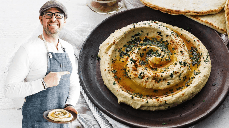 Easy Homemade Hummus Recipe from Scratch Thumbnail