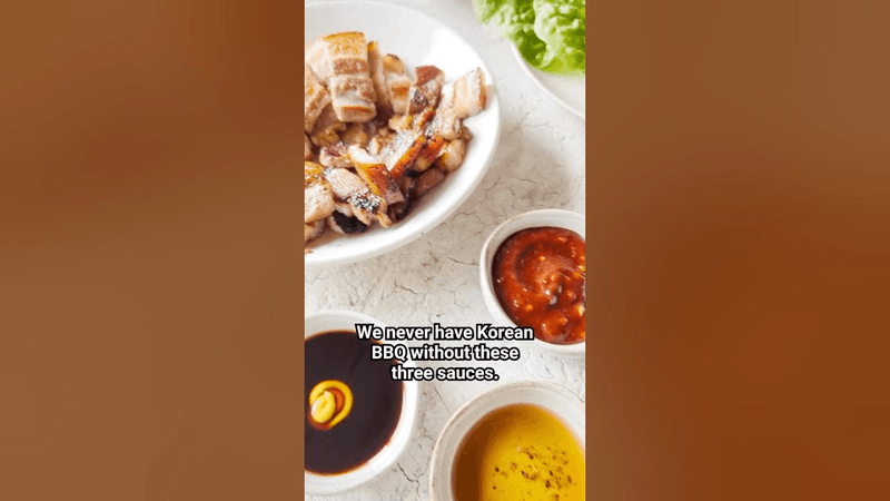 Never have Korean BBQ without THESE 3 sauces Thumbnail