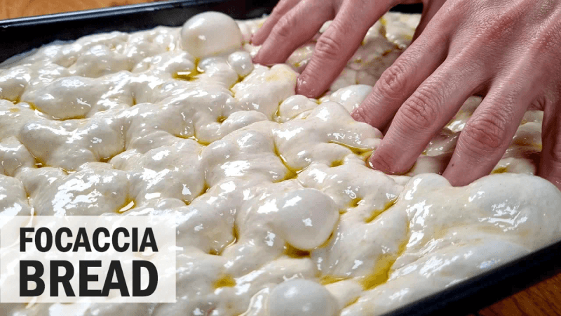 How to Bake the Best Focaccia Bread You've Ever Tasted Thumbnail