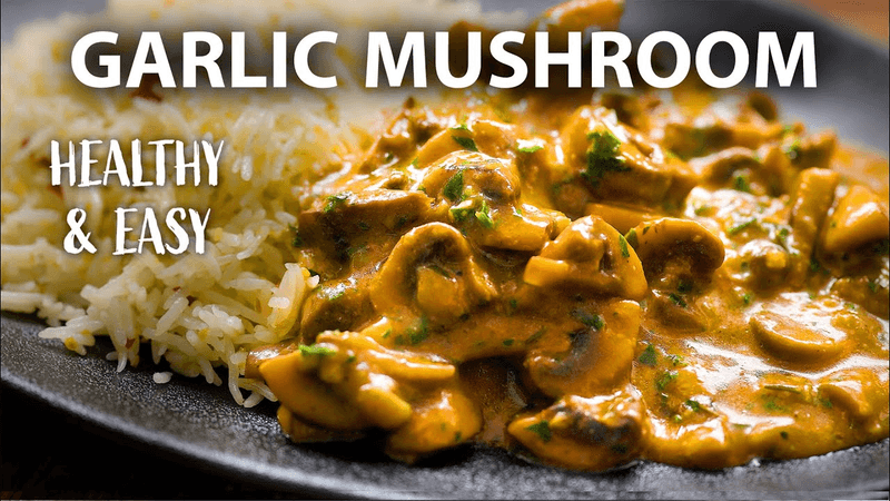 Garlic Mushroom Recipe Thumbnail
