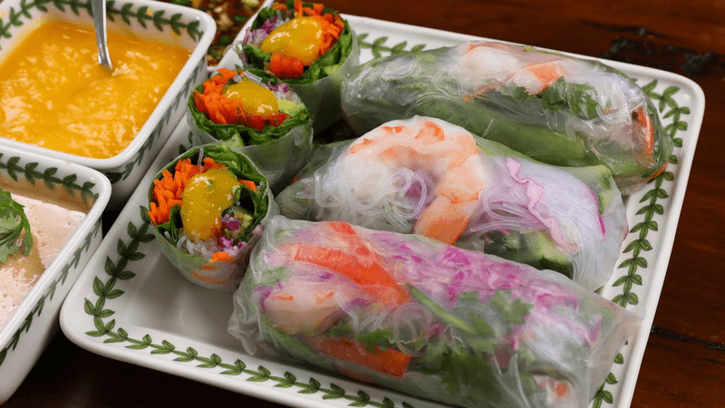 Wollamssam (Korean style Vietnamese rice paper rolls) Thumbnail