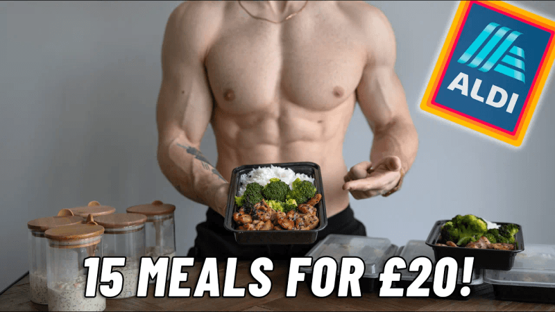 Simple High Protein Meal Prep on a Budget - Breakfast, Lunch & Dinner Thumbnail
