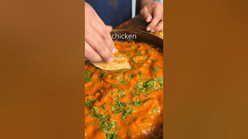 The BEST butter chicken ever 😍 #Shorts Thumbnail